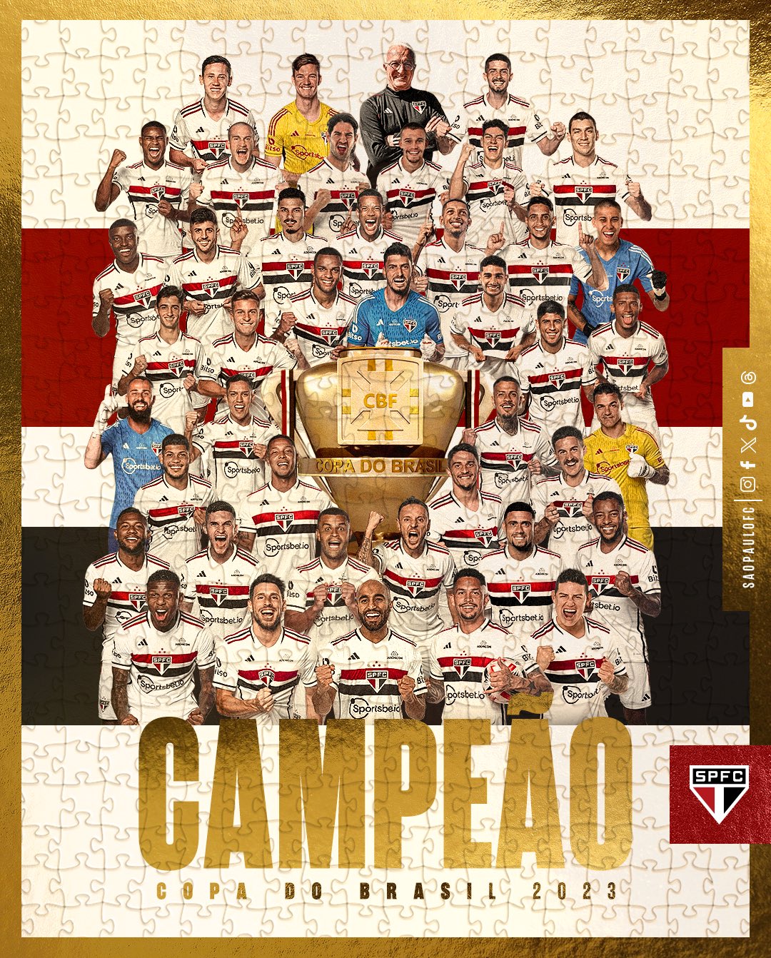 Campeão Copa do Brasil 2023