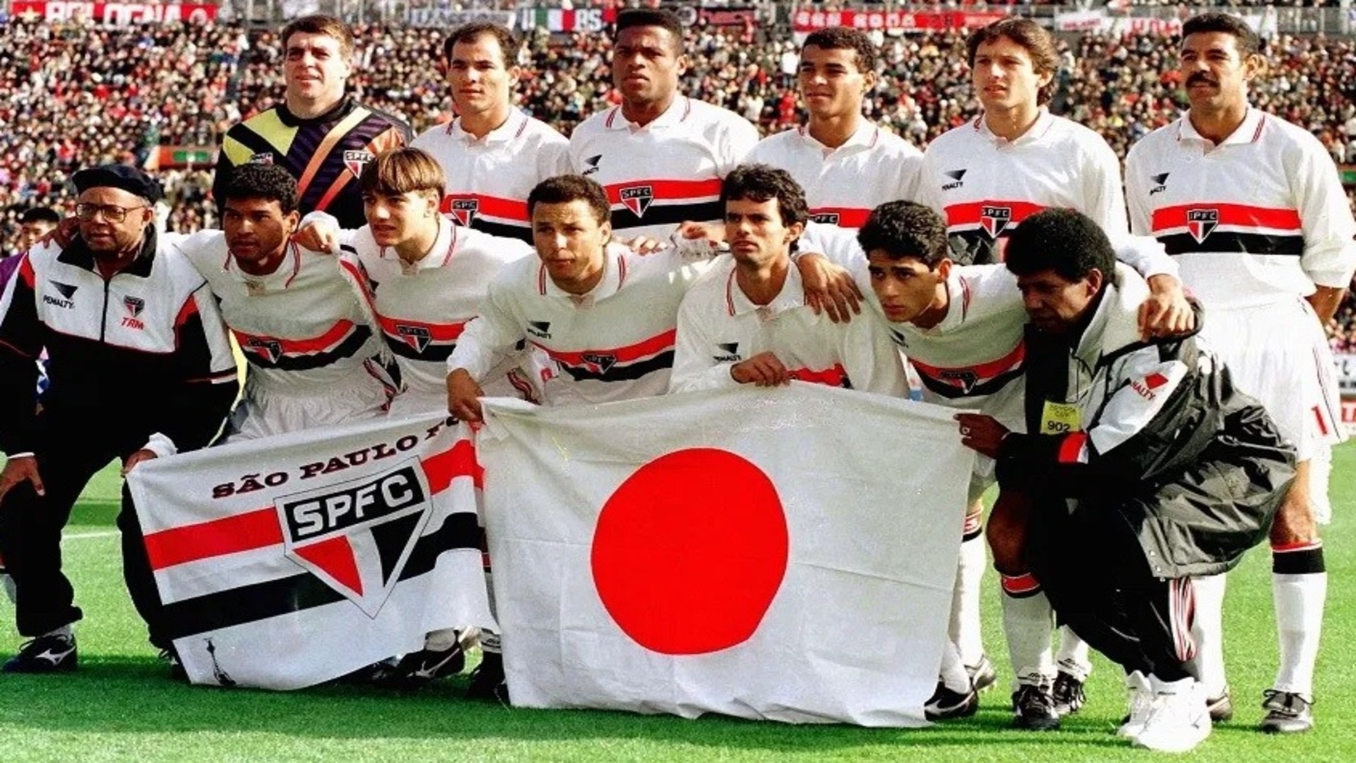 Equipe campeã do Mundial de 1993